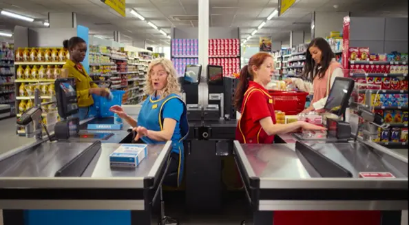 Lebara supermarket television campaign