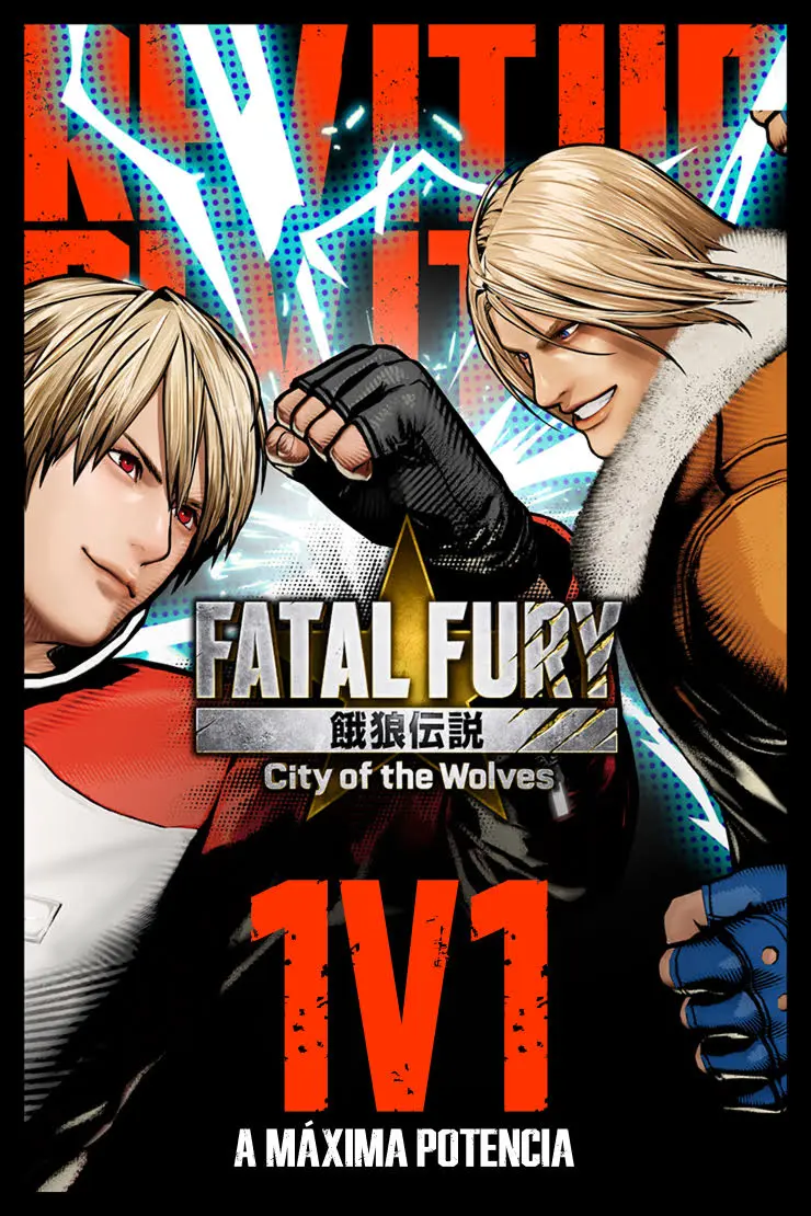 SNK Fatal Fury: City of the Wolves key art